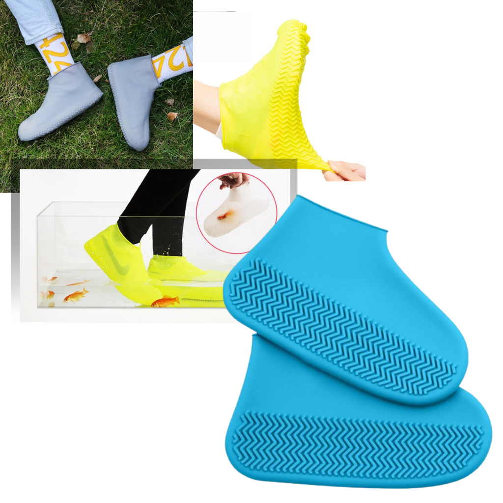 1 Pair of Waterproof Silicone Shoe Covers
