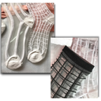 10 Pairs Transparent Fashion Socks for Women