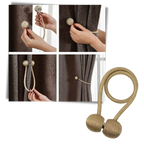 2-Pack Magnetic Curtain Buckles