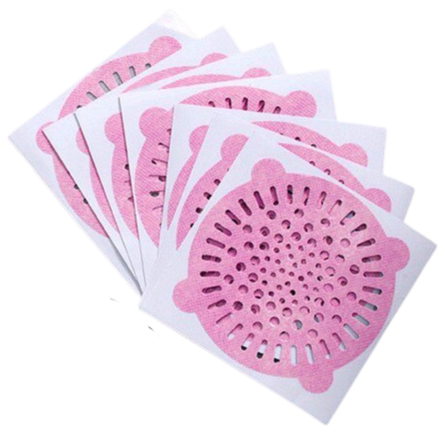 10-Pack Adhesive Disposable Drain Filters