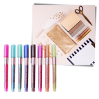 Set of 8 Double Line Marker Pens