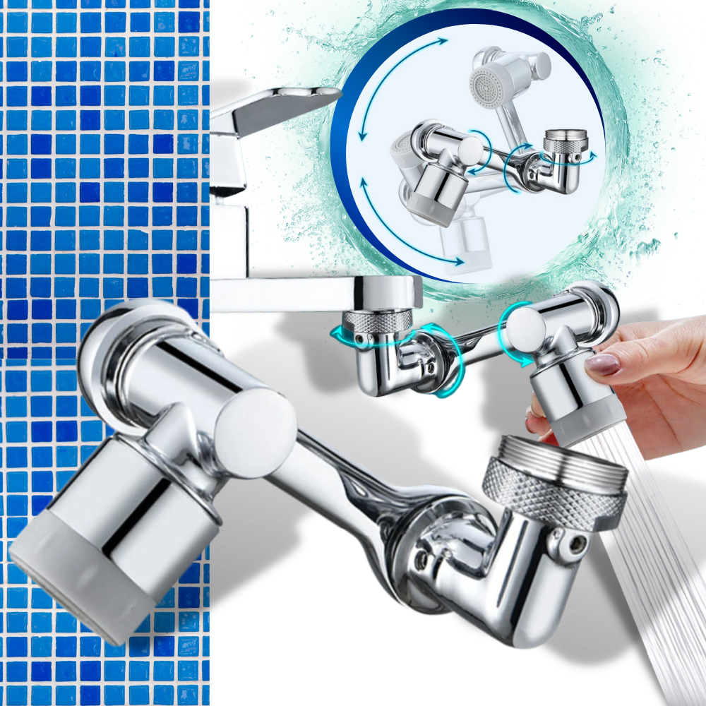 Anti-splash Rotating Water Faucet Extender