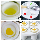 Pack of 6 Fancy Shape Egg Cookers