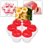 Pack of 6 Fancy Shape Egg Cookers