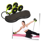 Abdominal Rollers with Resistance Bands