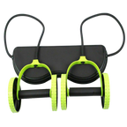 Abdominal Rollers with Resistance Bands