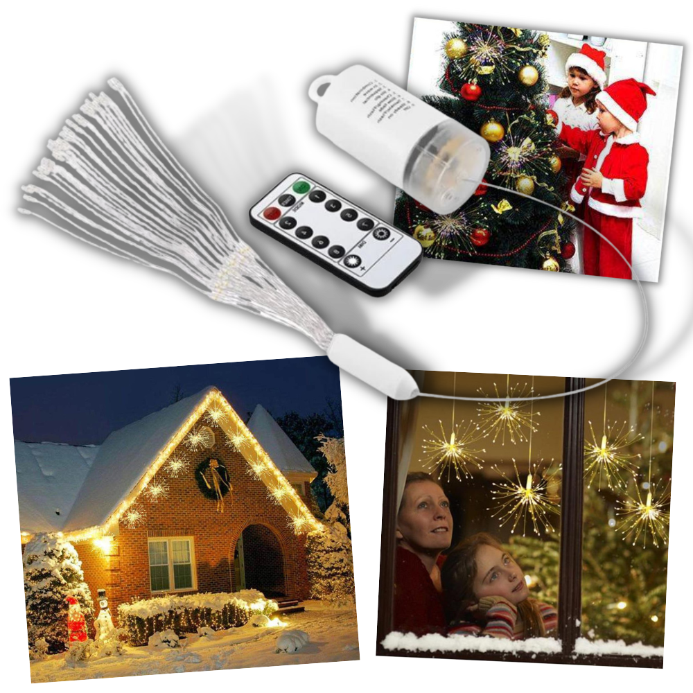 LED Garland of Fireworks