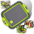 Collapsible Cutting Board with Basket