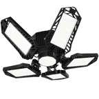 Garage Light with 5 Foldable Panels