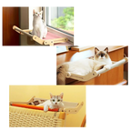Wooden Window Perch for Cats