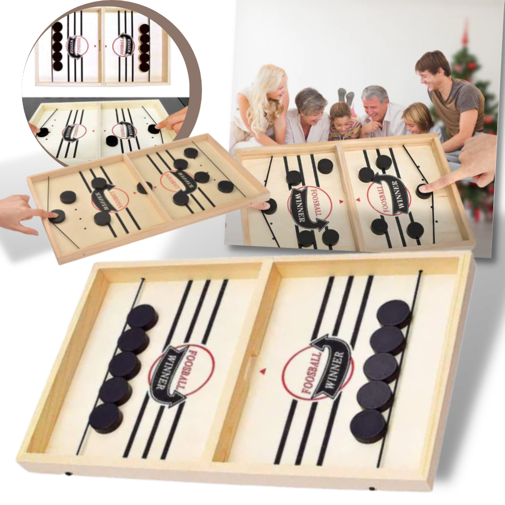 Wooden Table Hockey Game