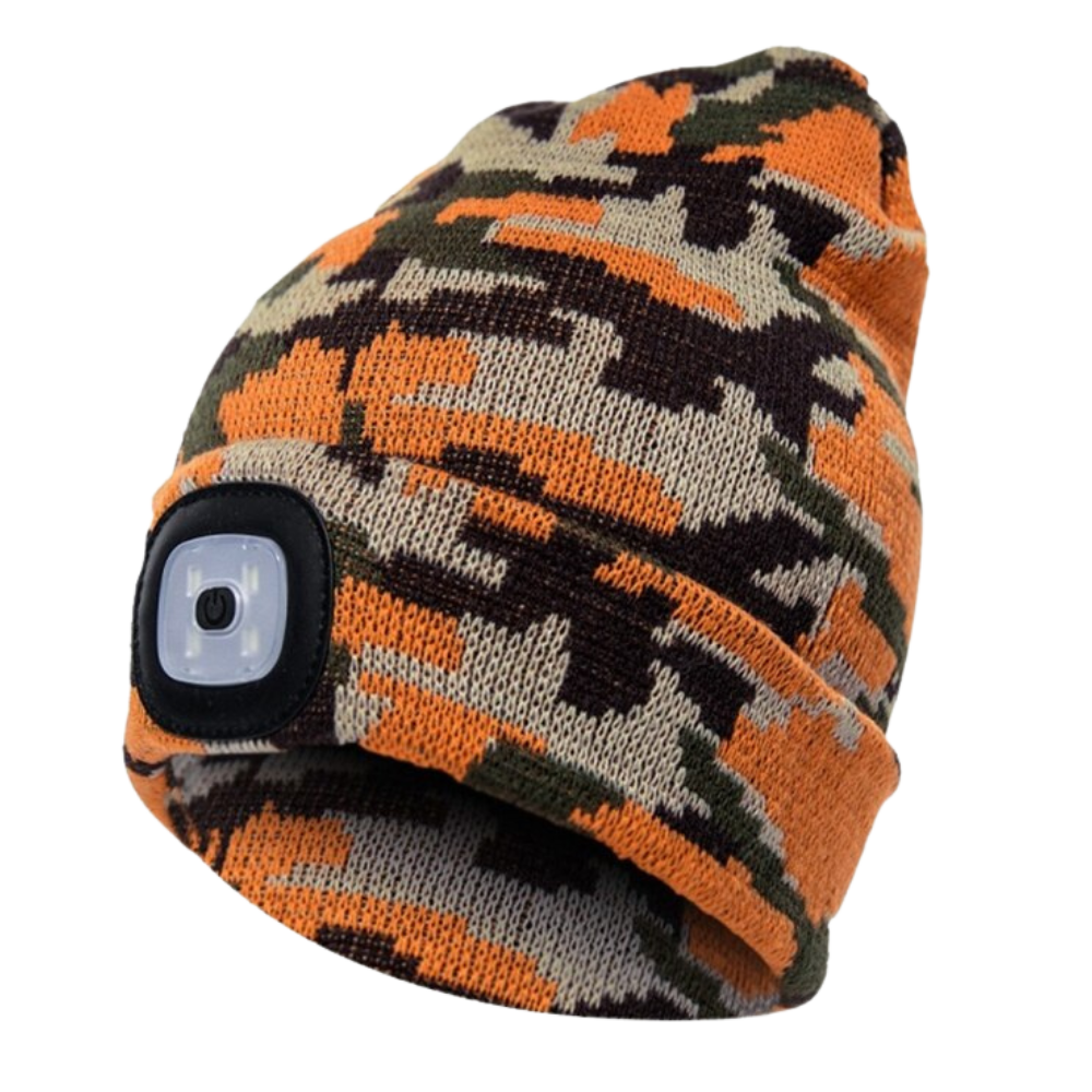 Bonnet avec lumière LED