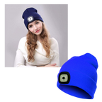 Bonnet avec lumière LED