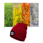 Bonnet avec lumière LED