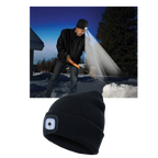 Bonnet avec lumière LED