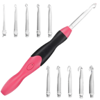Set of Ergonomic LED Crochet Hooks