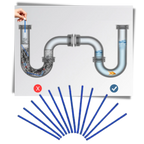 12-Pack Sink Cleaning Sticks