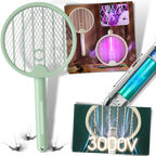 2-In-1 Foldable Mosquito Racket