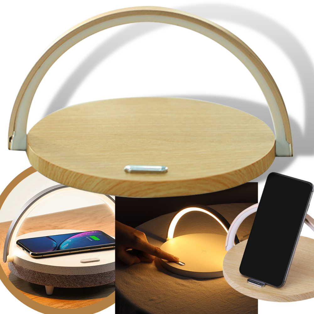 Desk Lamp & Wireless Phone Charger