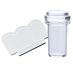 Silicone Nail Art Stamping Kit with Scraper