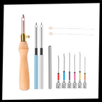 Embroidery Punch Needle Tool Kit