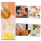 Oil Glass Bottle with Brush