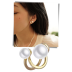 Vintage Pearl Drop Earrings