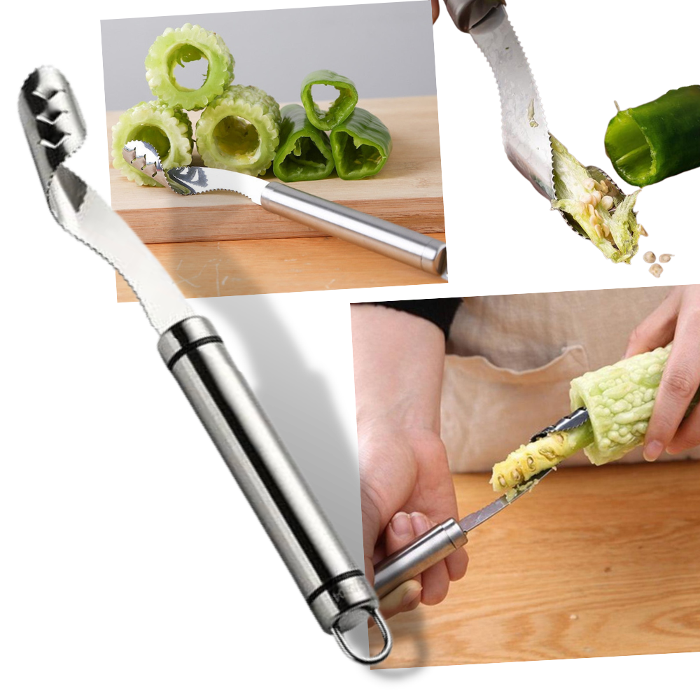 Vegetable & Pepper Seed Corer