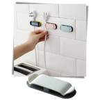 4-Pack Adhesive Cable Clamping Clips