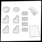 Pack of 4 Child Safety Magnetic Cabinet Locks