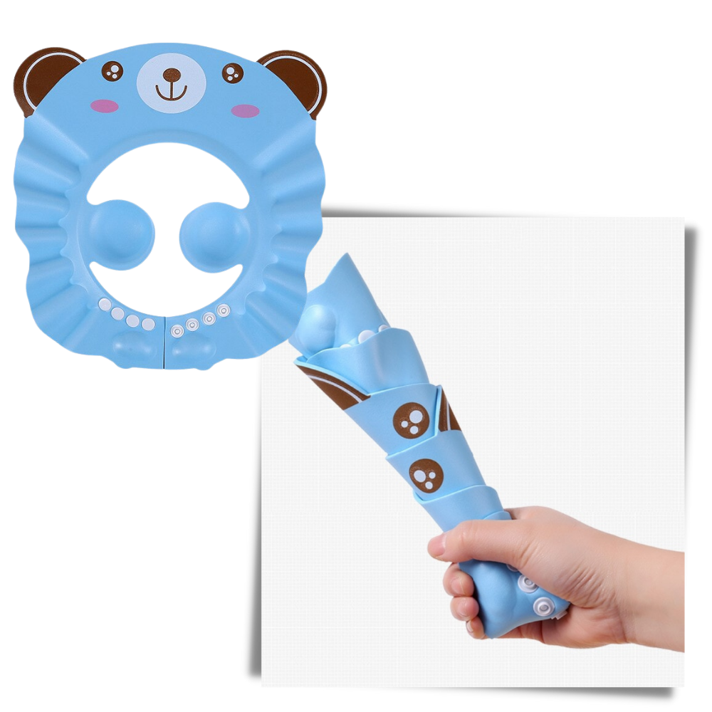 Bonnet de douche et protège-oreilles pour enfants