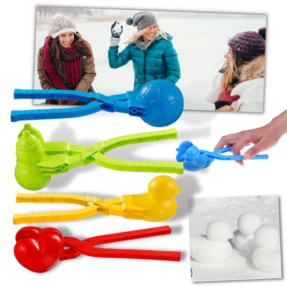 4-Pack Snowball Maker