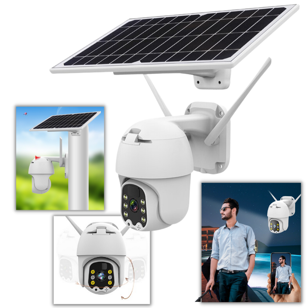 Solar-Powered Outdoor Camera