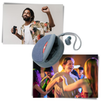 Wireless Bluetooth Speaker with Earbuds