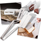 Stainless Steel Spatula and Tongs
