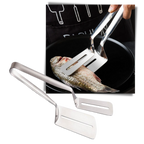 Stainless Steel Spatula and Tongs