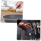 Stainless Steel Spatula and Tongs