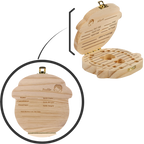 Wooden Baby Teeth Box