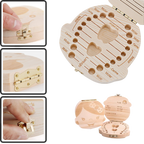 Wooden Baby Teeth Box
