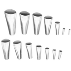 Stainless Steel Caulking Nozzle Set