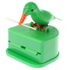 Boîte distributrice de cure-dents motif oiseau