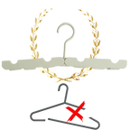 2-Pack Portable Clothes Hangers