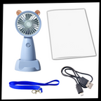 Mini USB Fan with Phone holder