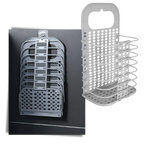 Plastic Folding Wall-Mountable Laundry Basket