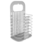 Plastic Folding Wall-Mountable Laundry Basket