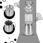 2-in-1 Stainless Steel Deep Frying Pot
