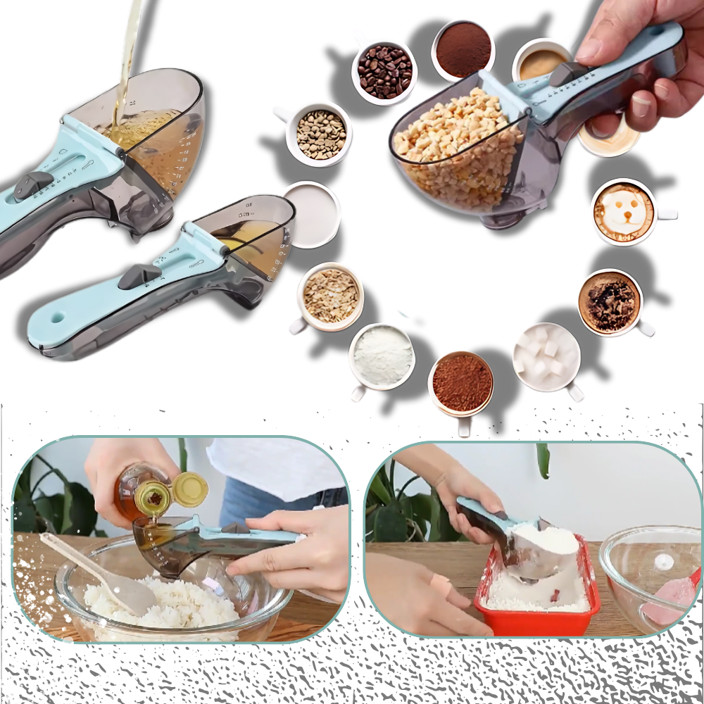 2-in-1 Adjustable Measuring Cup