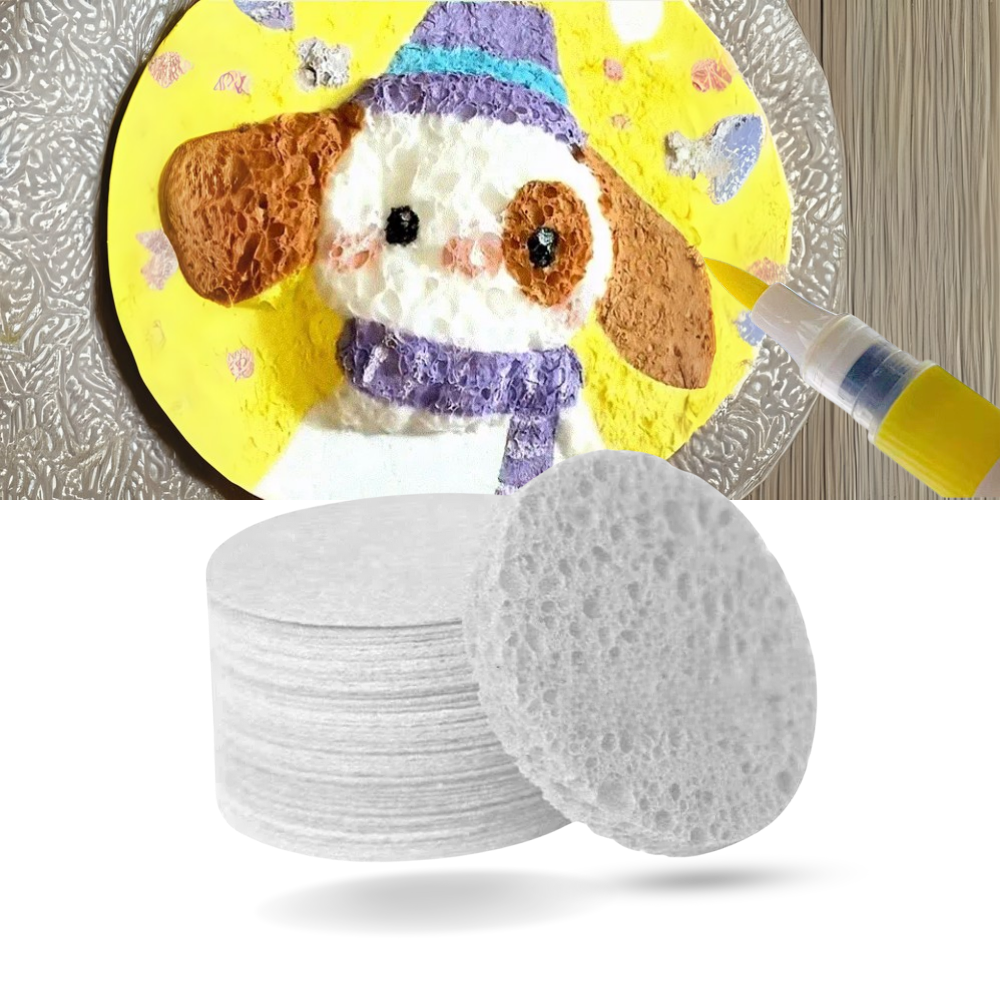 3D Foam Painting Paper