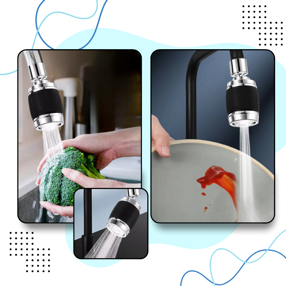 3 Modes 360° Faucet Mounted Water Filter