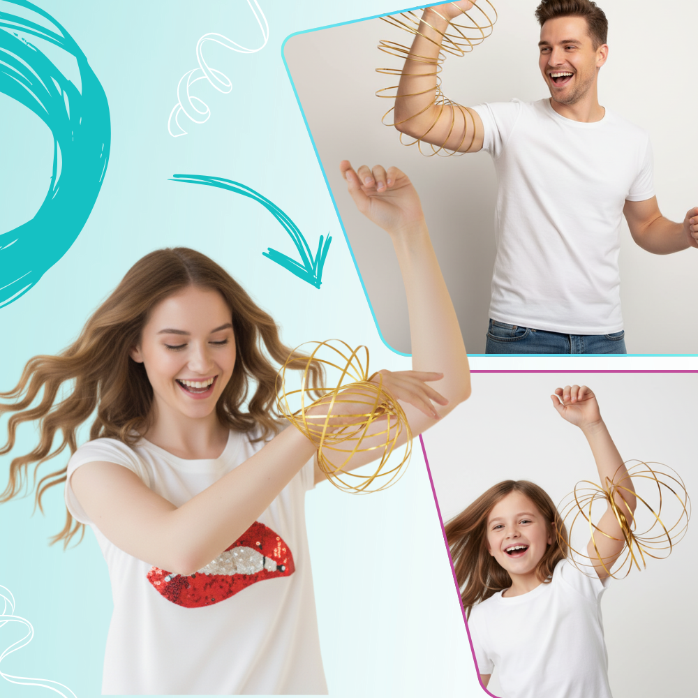 3D Stainless Arm Slinky